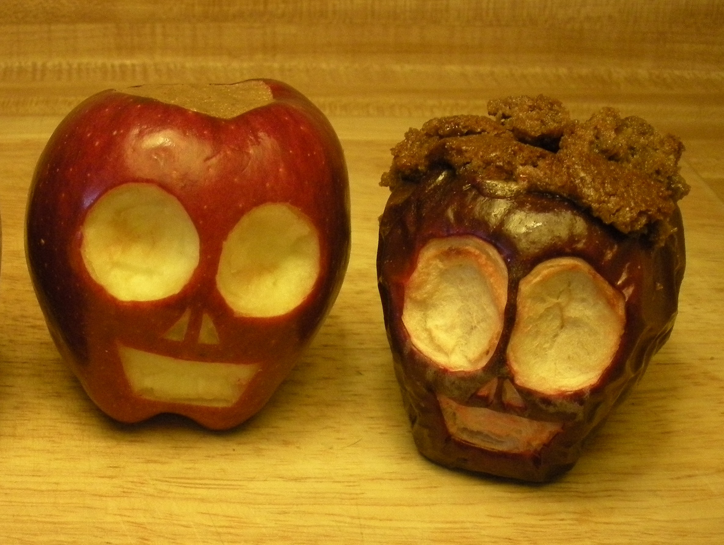 Exploding Apple Skull Cinnamon Apple Skulls – The Fun Food Feed