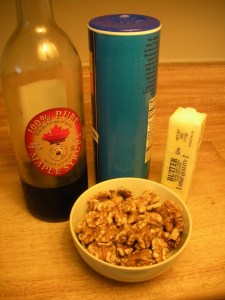 Maple Walnuts Ingredients