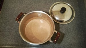 FFF Teff Batter After Mixing