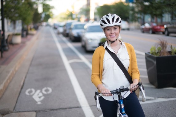 Blue Zones Project bike lane